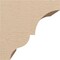 Ekena Millwork 7"W x 7"D x 7"H Wide Asheboro Rough Cedar Woodgrain TimberThane Corbel, Primed Tan CORUR07X07X07ASHRCPR - alternate 6
